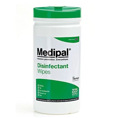 Medipal Disinfectant Wipes Canister Pack of 200